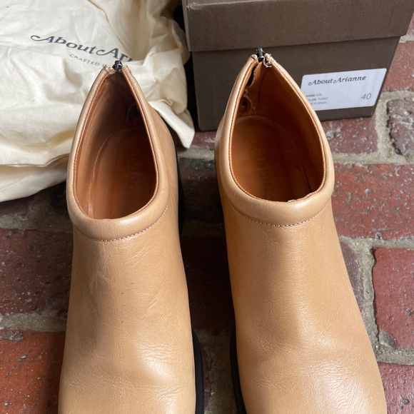 About Arianne Ava heeled shoes in oat - Picture 10 of 13